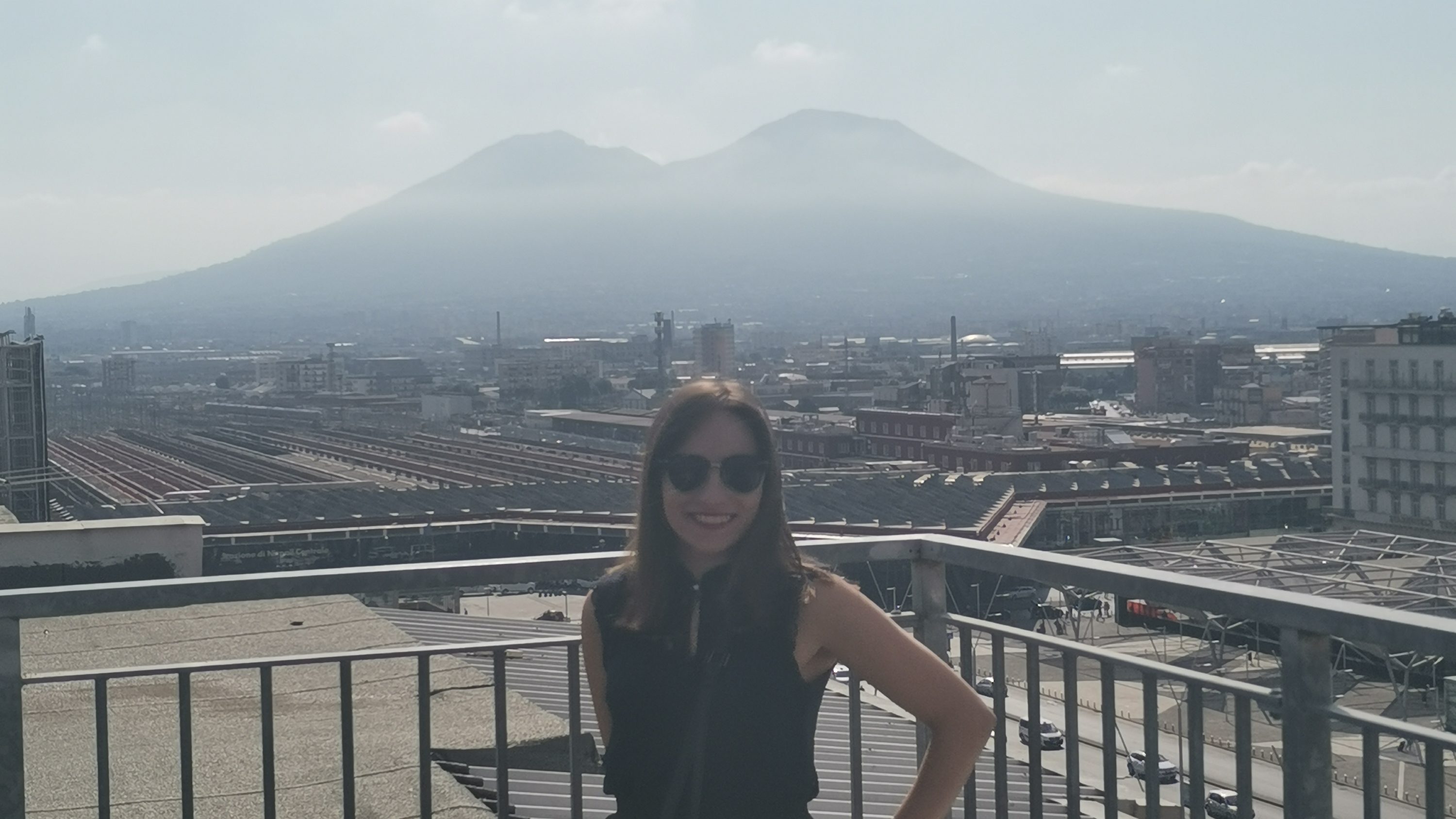 Rooftop view in Naples, Italy