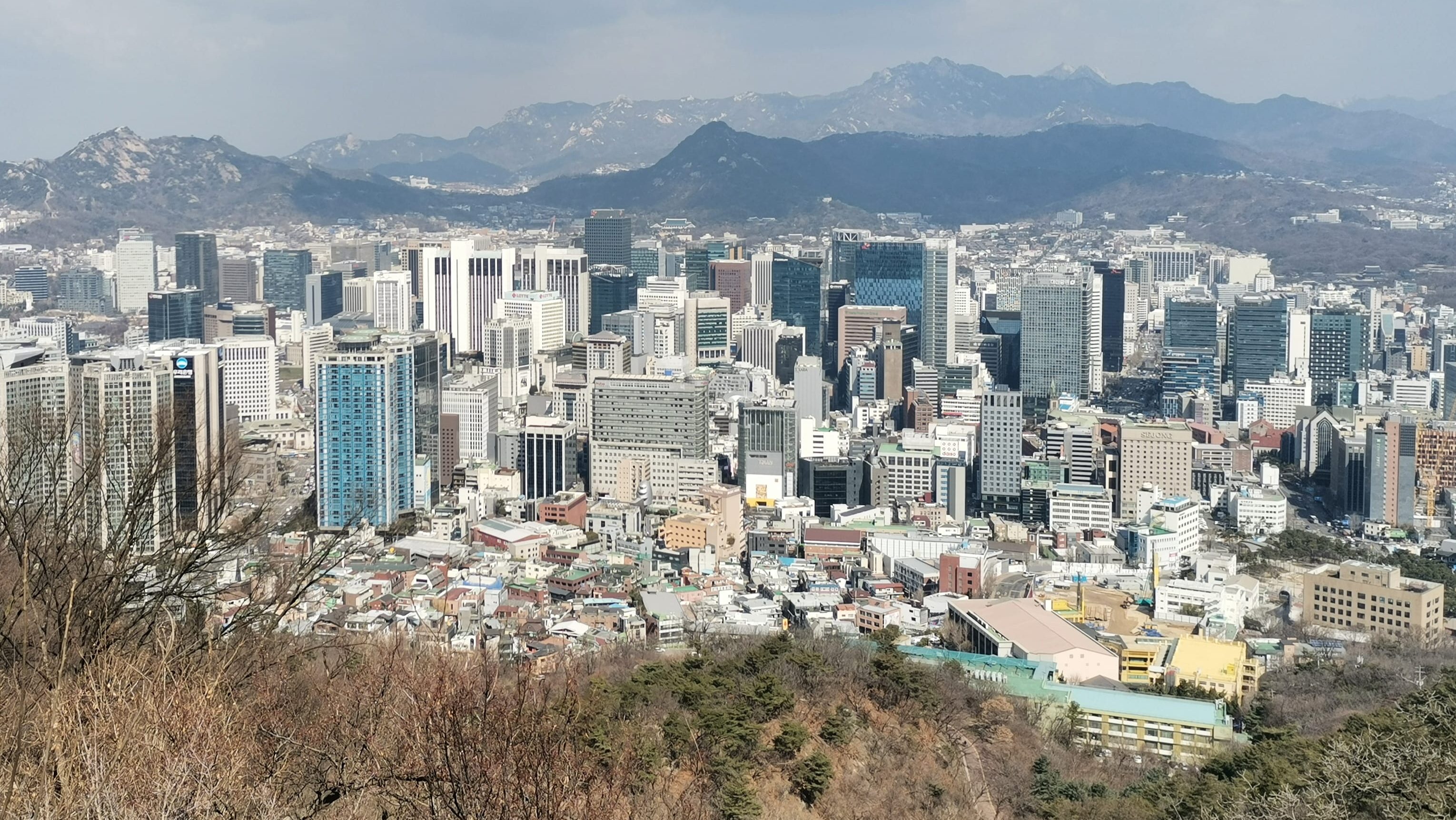 View from Namsan Tower / N Seoul Tower, Seoul, South Korea