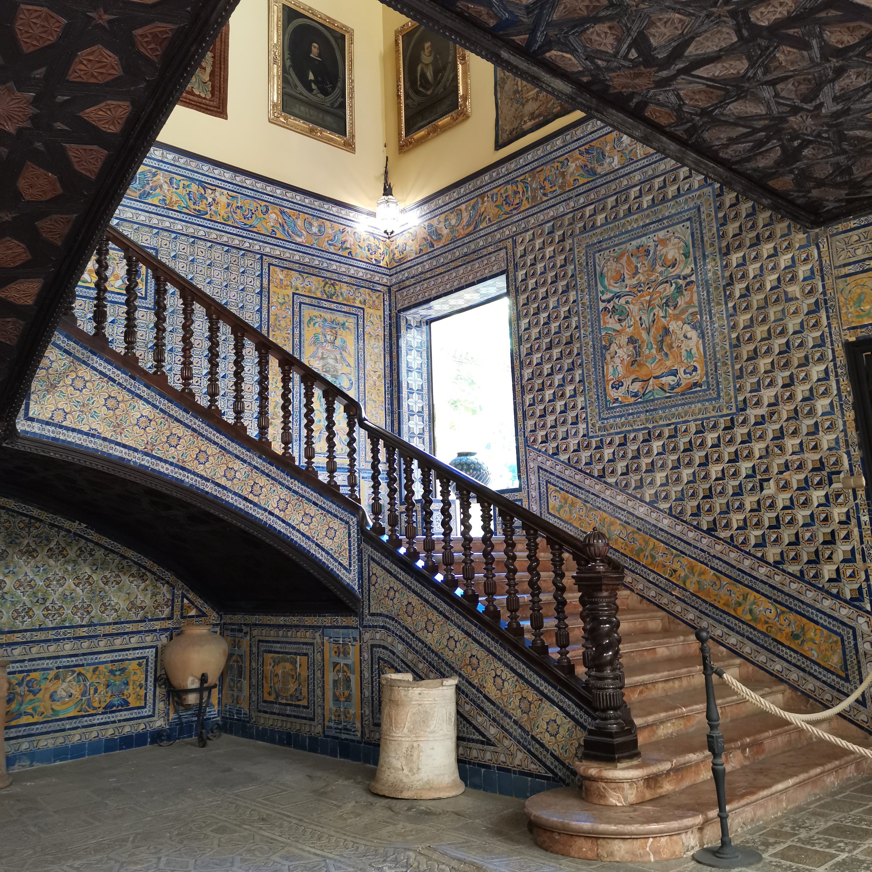 Palace of the Countess of Lebrija Staircase in Seville